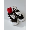 Siyah Bağcıklı Çocuk Sneaker Ayakkabı
