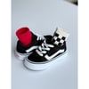 Siyah Bağcıklı Çocuk Sneaker Ayakkabı