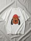 Tedeco The Dog Oversize Tişört Siyah