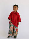 Vintage Travel Loose Fit Relaxed Pantolon