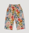 Vintage Travel Loose Fit Relaxed Pantolon