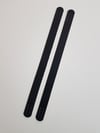 Kısa Çift Çanta Sapı 2,5 cm X 40 cm - Siyah