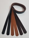 Uzun Çift Çanta Sapı 2,5 cm X 70 cm - Siyah