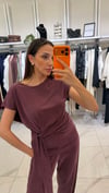 BORDO BAĞLAMALI MODAL TAKIM
