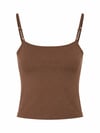 Kahve Bra Free Askılı Top
