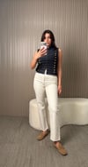 Krem Push up Likralı Jean