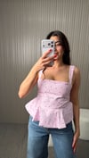 Pempe Çiçek Desenli Büstiyer