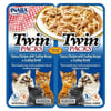 Ciao Twin Packs Deniz Taraklı Ton Balıklı ve Tavuklu Kedi Çorbası 2x40 gr
