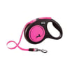 Flexi New Neon Otomatik Pembe Şerit Gezdirme Small 5 Metre
