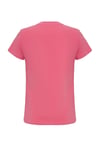 Happy T-shirt Önü Marka Baskılı Pembe