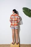 Meyve Desenli Kimono