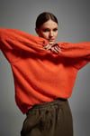 Orange Oversize Kazak