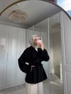 İnce Kap - Siyah