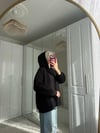 Oversize Sweatshirt - Siyah