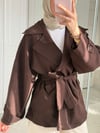 Premium Trençkot - Kahve