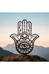 3D Baskı Hamsa El Duvar Dekoru