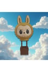 3D Baskı Labubu Sıcak Hava Balonu Dekorasyon Objesi