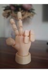 3D Baskı Oynar Eklemli Dekoratif El Figürü