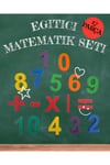 3D Baskı Renkli Matematik Öğrenme Seti (Sayılar ve İşlem Sembolleri 0-10)