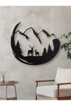 Geyik Temalı Duvar Panosu