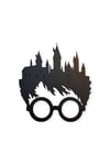 Harry Potter Temalı 3D Baskı Duvar Dekoru – Hogwarts Silüetli Duvar Süsü