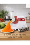 1600w MT-G1600M Süper Turbo Et Kıyma Makinesi , Rende Başlıkları Hediyeli