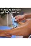 2000 Serisi BRE228/05 Bacak Epilasyon Aleti, Kablolu, Yıkanabilir, Mavi