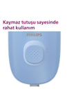 2000 Serisi BRE228/05 Bacak Epilasyon Aleti, Kablolu, Yıkanabilir, Mavi