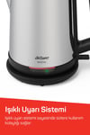 AR3158 Neosteel Inox Çay Makinesi