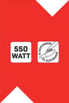 AR4087 Gırgır 2’si1 Arada 550W Dikey Elektrikli Süpürge, El Süpürgesi Özellikli, Yıkanabilir Filtre