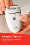 AR5173 Sateen Touch Şarjlı Epilasyon Cihazı, 48 Cımbızlı Başlık, 2 Farklı Hız Ayarı,Led Işık Sistemi