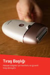 AR5175 Sateen Touch Şarjlı Epilasyon Seti, 48 Cımbızlı Başlık, 2 Farklı Hız Ayarı, Led Işık Sistemi