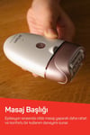 AR5175 Sateen Touch Şarjlı Epilasyon Seti, 48 Cımbızlı Başlık, 2 Farklı Hız Ayarı, Led Işık Sistemi