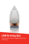 AR6048 SteamArt Plus Buhar Kazanlı Ütü 3000W, 1.5 L Su Tankı, Gri
