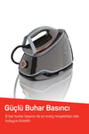 AR6048 SteamArt Plus Buhar Kazanlı Ütü 3000W, 1.5 L Su Tankı, Gri