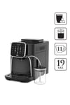 OK0028 Okka Espresso Pro M Tam Otomatik Espresso Makinesi, 11 Sıcak ve Soğuk İçecek, Krom