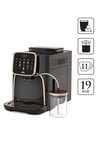 OK0028 Okka Espresso Pro M Tam Otomatik Espresso Makinesi, 11 Sıcak ve Soğuk İçecek, Bakır