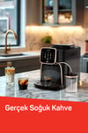OK0028 Okka Espresso Pro M Tam Otomatik Espresso Makinesi, 11 Sıcak ve Soğuk İçecek, Bakır