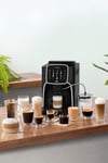 OK0028 Okka Espresso Pro M Tam Otomatik Espresso Makinesi, 11 Sıcak ve Soğuk İçecek, Krom