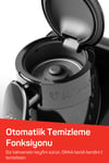 OK0040 Okka Elite Türk Kahvesi Makinesi Bol Köpüklü Közde Lezzeti, 2 Fincan Kapasiteli, Bakır