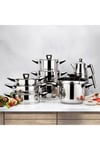 Premium Çelik Çeyiz Seti 18 Parça-Inox