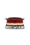 Tostit Maxi GH26243 Granit Izgaralı Tost Makinesi Kırmızı
