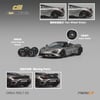 CM Model 1:64 Mclaren 765LT Silver Gray