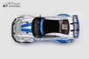 E.T Model  1:64 Nissan GT-R R35 LB Widebody Modified 1.5 Version FNF Silver Blue