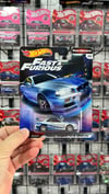 Hot Wheels Premium  GT-R (BNR34) Brian Fast İmports 