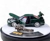 PGM 1/64 Nissan Skyline GT-R R34 Z-Tune British Green Luxury - Kapalı Paket