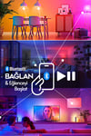 Emc Music Bulb Bluetooth Hoparlör Akıllı LED Ampul Lamba