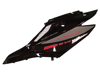 MOTOLUX ROSSİ RS 125 SELE ALTI PANEL - SOL ( SİYAH / KIRMIZI )-2021