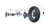REGAL RAPTOR PİLDER 125 ARKA DİŞLİ GÖBEK BRAKETİ