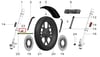 REGAL RAPTOR PİLDER 125 ÖN TEKER MİL BURCU